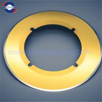Quality Smooth Surface Paper Slitter Blade with Titanium Nitride Coating OEM/ODM Service for sale