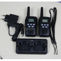 China Topsung New pair PMR walkie talkies with lion batteries and dock charger factory