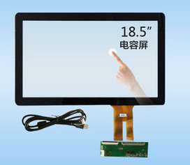 Quality PCT/P-CAP 18.5 Inch Projected Tft Capacitive Touch Screen , 10 Point Multi Touch for sale
