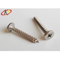China Stainless Steel Combo Drive Pancake Head Self Tapping Screws for sale