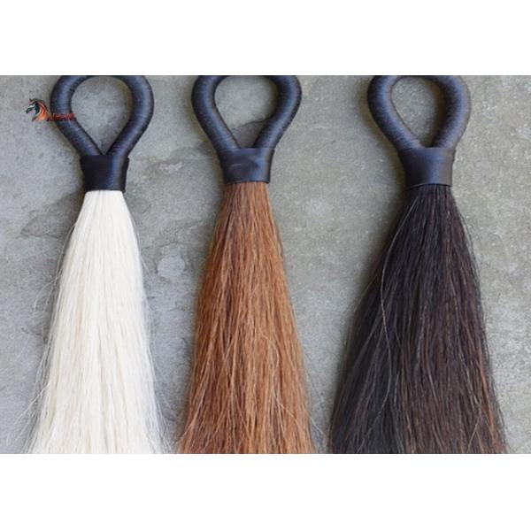 Quality Brown Industrial Bulk Horsehair 6in 8in Horse Hair Tassel Diy for sale