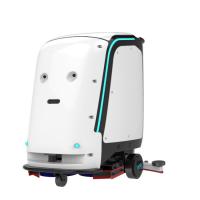 Quality 2 In 1 Mop And Vacuum Commercial Robot Floor Cleaner Wet And Dry for sale