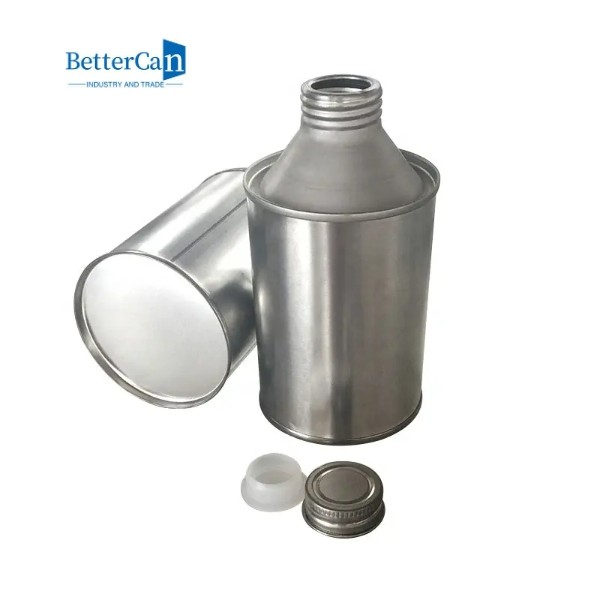 Quality OEM Metal Oil Tin Can Empty 250ml Paint Tins With Screw Cap for sale