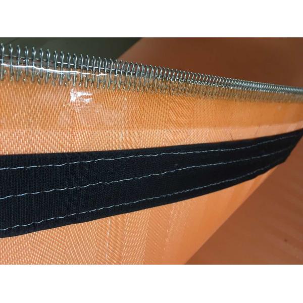 Quality 700gsm Polyester Vacuum Filter Belt Calendering 880cm Width For Horizontal for sale