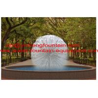 China CE Approval Dandelion Sphere Fountain Nozzles 1-1/2 Brass With Chrome Material factory