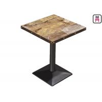 China 2ft * 2ft Waterproof Indoor Plywood Club Dining Table with Vintage Pattern factory