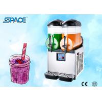 China Double Bowl Frozen Drink Slush Machine / Frozen Juice Machine CE Approved factory