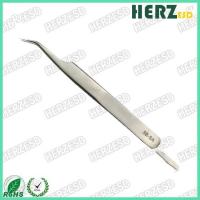 China Smooth Lines Electrostatic Discharge Tools Not Easy Deformation Curved Tips Tweezers factory
