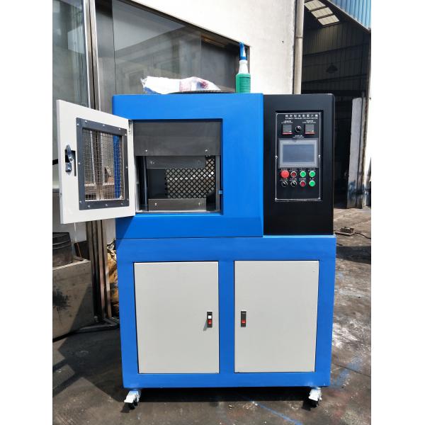 Quality AC380V Lab Hydraulic Hot Press Flat Vulcanizing Machine For Rubber for sale