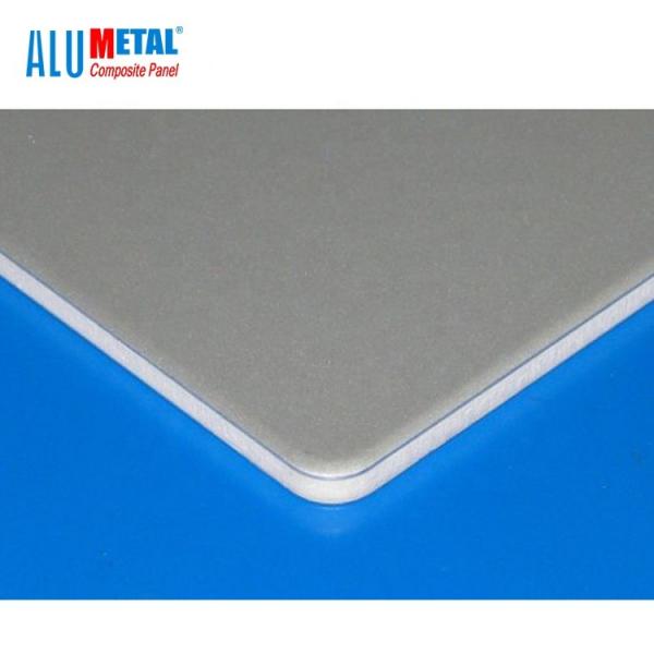 Quality 4mm B1 Fireproof Aluminum Composite Panel Exterior Metal Cladding Panels 1250mm for sale