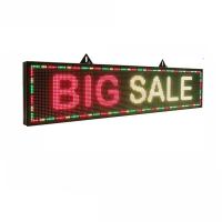 China SMD3535 Full Color Led Text Display Board 16*160cm Car Window Message Display factory