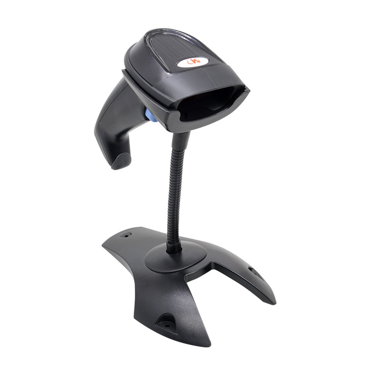 China ISBN ISSN Auto Induction Barcode Scanner Hands Free Barcode Reader With Stand factory