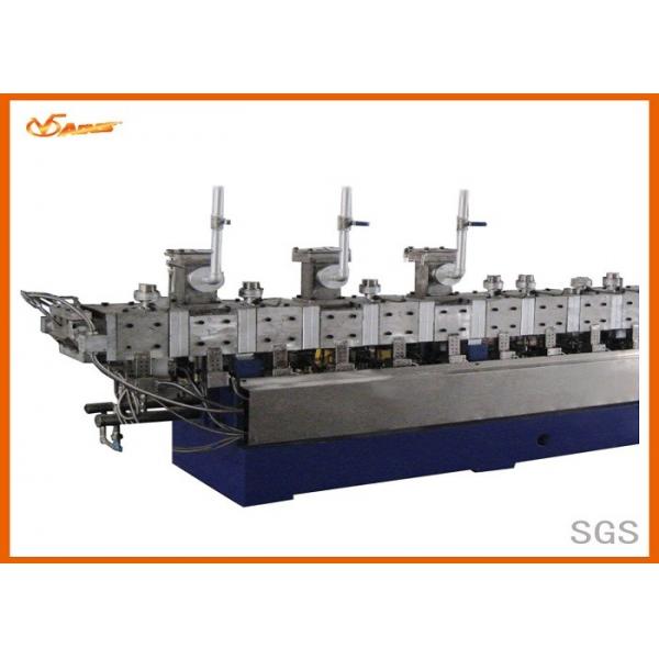 Quality PE / PC / PVC Industrial Extruder , Multiple Feed Twin Screw Compounding Extruder for sale