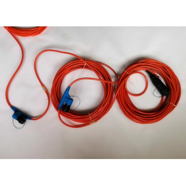 Quality Waterproof KCK Female Take Out 24 Channels Seismic Cable for sale