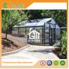 China Aluminum Greenhouse-Titan series-406X306X243CM-Green/Black Color-10mm thick PC factory