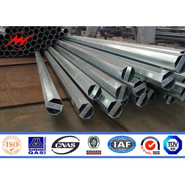 Quality Hot Dip Galvanized Or Painting Electrical Power Pole For Transmission And for sale