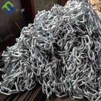 China Offshore Oil Platform Mooring Anchor Chain Welded Electric Galvanized factory