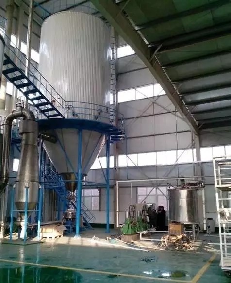 Quality Commercial Pilot Spray Dryer Ceramic Industry Spray Drying Plant 1.6×9.1×1.75 for sale