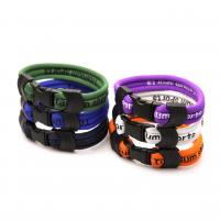 China Enhances Blood Circulation Wrist Band Boost Energy Silicone Bracelet for Sports factory