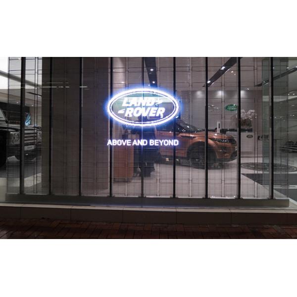 Quality Commercial Center Transparent Glass LED Display Easy Transportation For Touring for sale