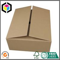 China Plain Brown No Printing Double Wall Corrugated Box; Single Wall Packaging Box factory