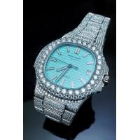China Patek Philippe Iced Out Moissanite Watch DEF VVS Moissanite Studded Watch factory