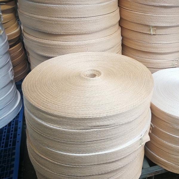 Quality 5cm 60mm 7cm Width TEST ISO9001 PP Woven Loops Cream 600D Webbing Sling Belts for sale