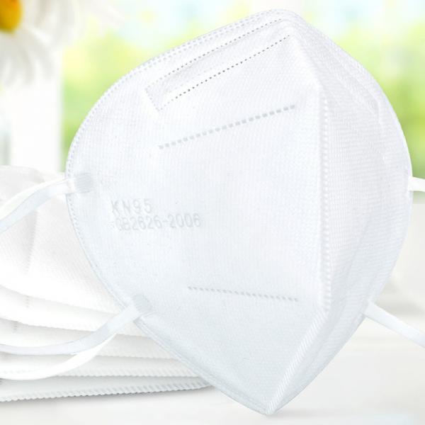 Quality Anti Dust KN95 Mask Filter Non Woven Facial Respirator Disposable 3 Ply Face for sale