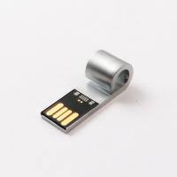 China Whistle Shaped Metal USB Flash Drive Laser Logo Silver USB 2.0 Memory Stick factory