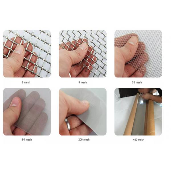 Quality 1220mm Square Hole Stainless Steel Wire Mesh Screen for sale