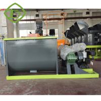 China SUS304 Horizontal Fertilizer Mixer Machine Equipment  380V  3phase for sale