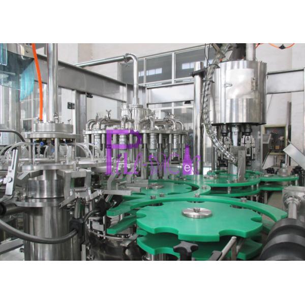 Quality SUS316 contact parts Juice Filling Machine suitable for different size bottle changing for sale