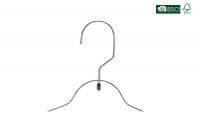 China Betterall Simple Design Silver Thin Wire Chrome Metal Hanger for Shirts factory