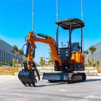 Quality CE EURO5 Engine Hightop Mini Excavator HT10G Compact Mini Digger 360 Rotate for sale