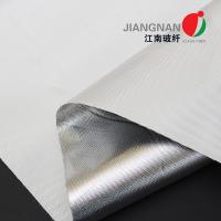 China Aluminum Heat Barrier Coated Fiberglass Fabric Fire Retardant For Ship Insulation factory