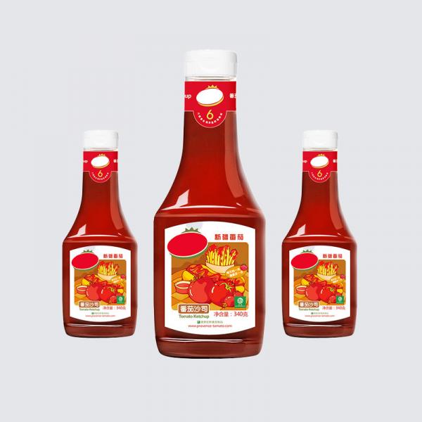 Quality Sugar Flavored Bottling Tomato Sauce Tomato Ketchup Sweet And Spicy for sale
