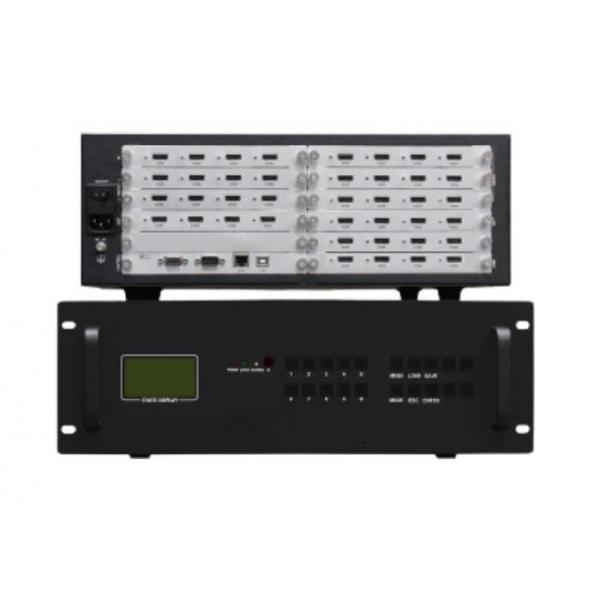 Quality 16 In 24 Out HDMI Modular Video Wall Controller With 3.5U Casing for sale
