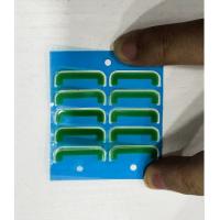Quality Mobile Phone Builtin Silicone Rubber Pad 10 Shore A With Adhesive Backing for sale