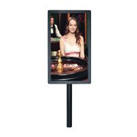 Quality 23.8 Inch LCD Double Sided Monitor High Resolution Floor Standing Digital for sale