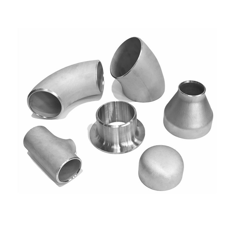 China Food Grade Round Pipe Fittings Nipple Stainless Steel 304 Pipe Fittings Customized factory