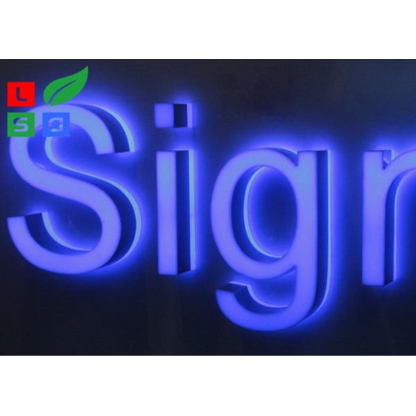 Quality Framed smd3629 LED Channel Letters Outdoor Lighted Business Signs  IP65 for sale