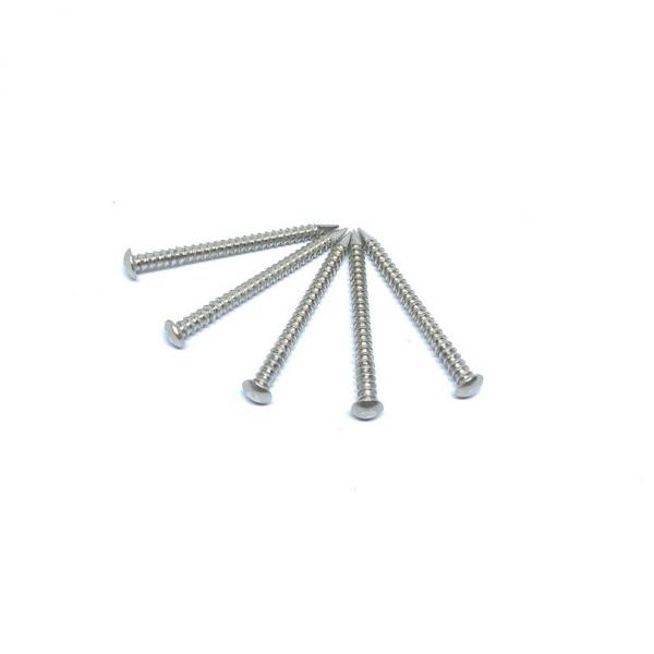 Quality SUS316 Oval Head Stainless Steel Nails Ring Shank For Wood 1.95X35MM for sale