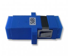 Quality Plastic SC Fixed type Fiber Optic Attenuator for Data Transmission Network for sale