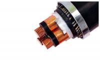 China 18 / 30kv Three Core Xlpe Insulated Power Cable Zr-pvc Medium Voltage factory