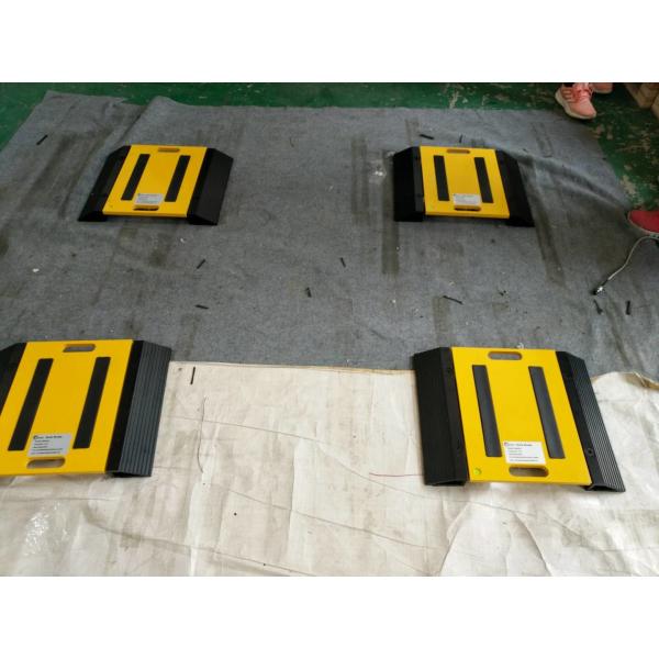 Quality IP66 30T Portable Axle Scales Weighbridge ultrathin high precision for sale
