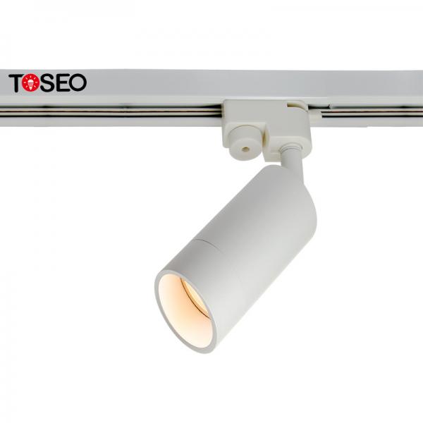Quality Adjustable Surface Mounted Spotlights White Modern Track Lighting IP20 for sale