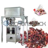 Quality Accurate Customized Triangle Tea Bag Packing Machine Ultrasonic Sealing for sale