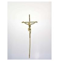 Quality Jesus Shape Coffin Ornaments Corss , Funeral Decoration Crucifix Customized for sale