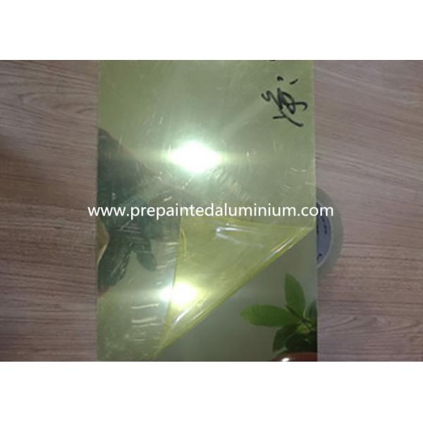 Quality 0.2mm Thickness Aluminum Mirror Sheet For Light Industry 30-1500 mm Width for sale