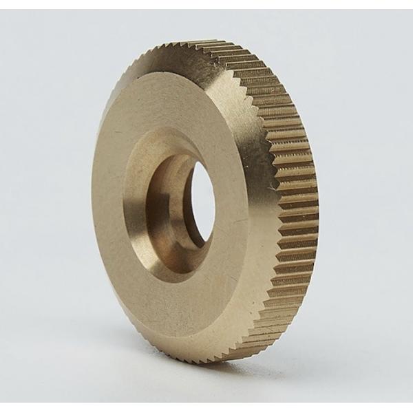 Quality 0.01mm Tolerance Precision Turned Parts Nut Screw Bronze Copper Material for sale